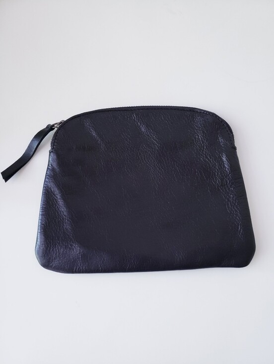 Lucky Brand Handbags - Vintage Lucky Brand Black Leather Pouch